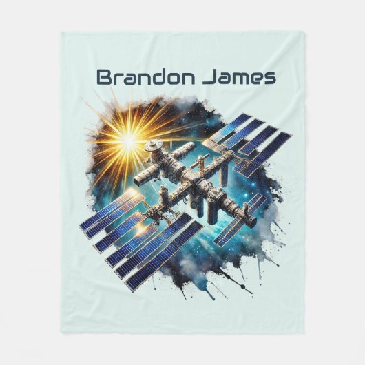 Coole Platzhalter hinzufügen Fleecedecke (Vorderseite)