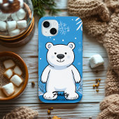 Coole Polar Bear Vibes - Gemütlicher Wintergarten Case-Mate iPhone Hülle