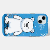 Coole Polar Bear Vibes - Gemütlicher Wintergarten Case-Mate iPhone Hülle (Rückseite (Horizontal))