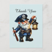 Coole Polizei danke Postkarte (Vorderseite)