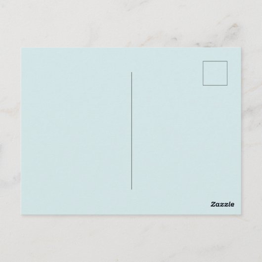 Coole Polizei danke Postkarte (Rückseite)