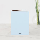 coole Polizei Vielen Dank, dass Sie Text hinzufüge Dankeskarte (Rückseite)