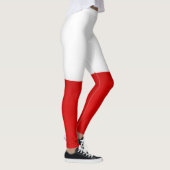 Coole polnische Flagge Leggings (Rechts)
