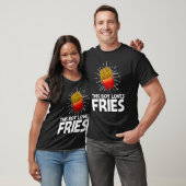 Coole Pommes frites für Jungen Kinder Fry Fast Foo T-Shirt (Unisex)