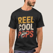 Coole Pop Fischerei Vater T - Shirt (Vorderseite)