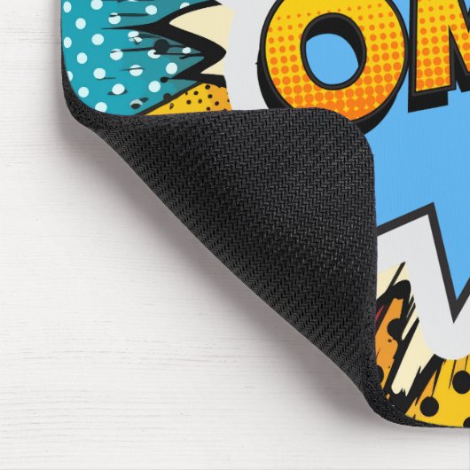 Coole Pop Kunst bunt Moderne Graffiti Mousepad (Ecke)