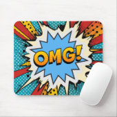 Coole Pop Kunst bunt Moderne Graffiti Mousepad (Mit Mouse)