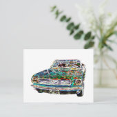 coole Postkarte (Stehend Vorderseite)