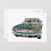 coole Postkarte (Vorne/Hinten)