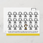 Coole Postkarte (Vorne/Hinten)