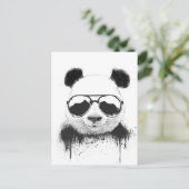 coole Postkarte bleibe (Stehend Vorderseite)