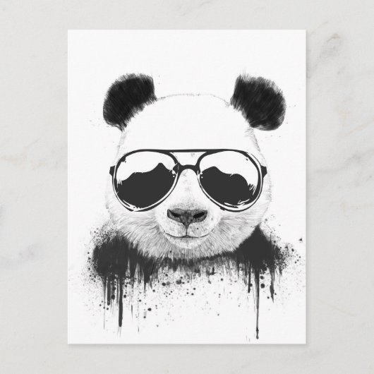 coole Postkarte bleibe (Vorderseite)