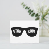 COOLE Postkarte bleibe (Stehend Vorderseite)