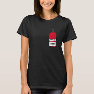 Coole Preis-Tag-Barcode-Preise T-Shirt