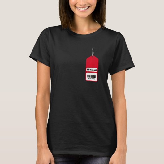 Coole Preis-Tag-Barcode-Preise T-Shirt (Vorderseite)