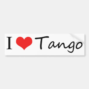 Coole Produkte Liebe I Tango! Autoaufkleber