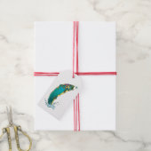 Coole Psychedelic Jumping Trout Geschenkanhänger (Mit Garn)