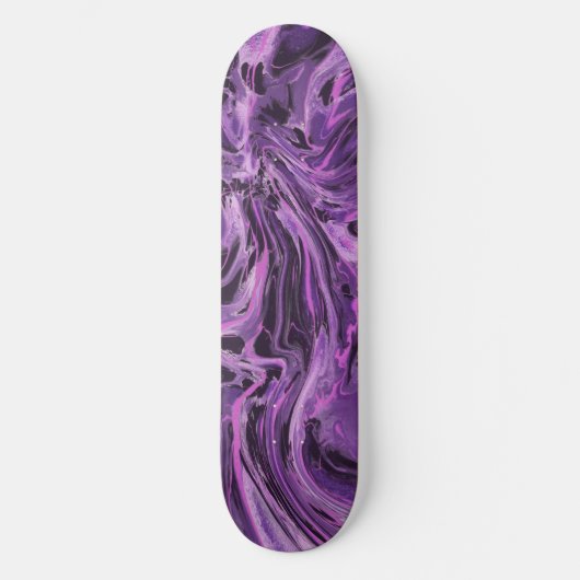 Coole Psychedelic-Muster-Skateboard Skateboard (Vorderseite)