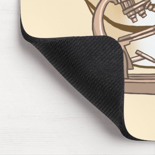 Coole Psychiatrische Krankenschwester Mousepad (Ecke)