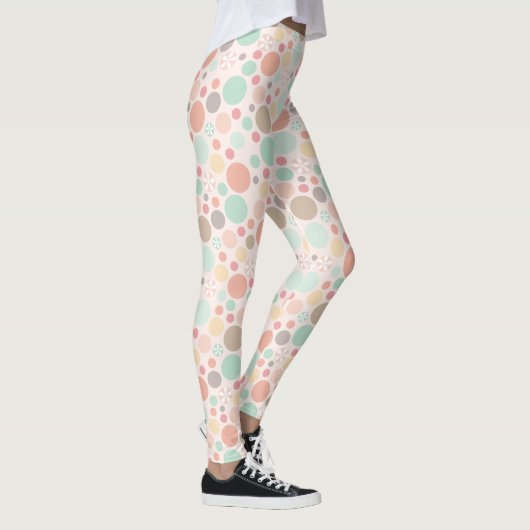 Coole Punkte Designer Leggings (Rechts)