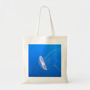 Coole Quallen Tentacles Bright Blue Water Tragetasche