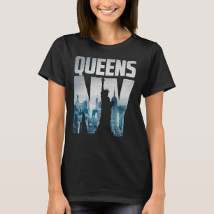 Coole Queens Graphic Tee Shirts, Queens New York C