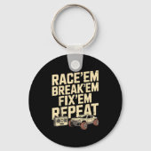 Coole Racing Art für Männer Remote Kontrolle Rc Schlüsselanhänger (Vorderseite)