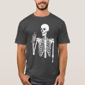 Coole Rahmen mit Party-Brille auf Halloware lustig T-Shirt (Vorderseite)