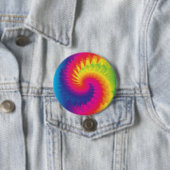 Coole Rainbow-Gefärbte Krawatte Button (Beispiel)
