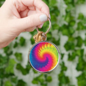 Coole Rainbow-Gefärbte Krawatte Schlüsselanhänger (Hand)