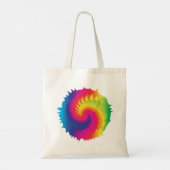 Coole Rainbow-Gefärbte Krawatte Tragetasche (Rückseite)