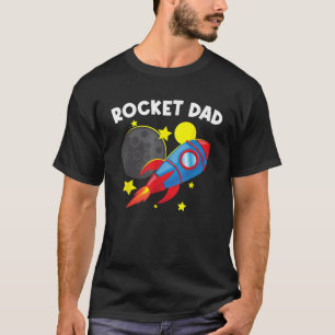 Coole Rakete für den Vater Pater Rockets Weltraums T-Shirt