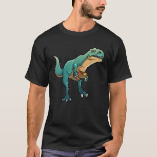 Coole Ramen für Männer Frauen Rex Dinosaur Japanis T-Shirt