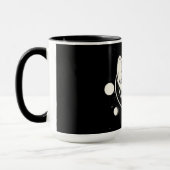 Coole Raumkatzengestaltung Tasse (Links)