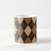 Coole Raute Muster mit Stiften Kaffeetasse (Mittel)