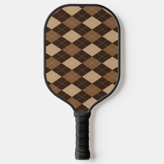 Coole Raute Muster mit Stiften Pickleball Schläger (Vorderseite)