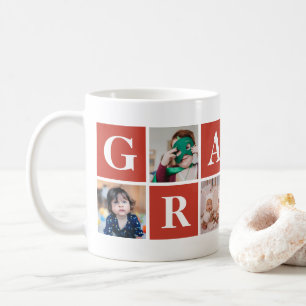 Coole Red Foto Collage Granny Tasse