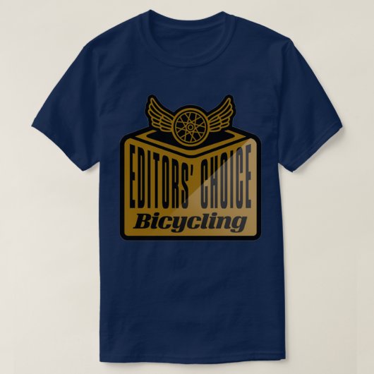 Coole Redakteure entscheiden sich für Fahrraddesig T-Shirt (Design vorne)