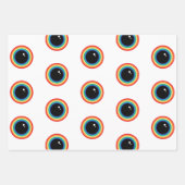 Coole Regenbogenaugen Geschenkpapier Set (Vorderseite)