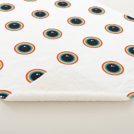 Coole Regenbogenaugen Sherpadecke