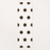 Coole Regenbogenaugen Yogamatte (Vorderseite)