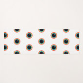 Coole Regenbogenaugen Yogamatte (Vorderseite (Horizontal))