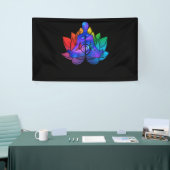 Coole Reiki Medizin Lotus Aura Banner (Messeveranstaltung)
