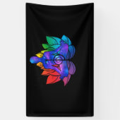 Coole Reiki Medizin Lotus Aura Banner (Vertikal)