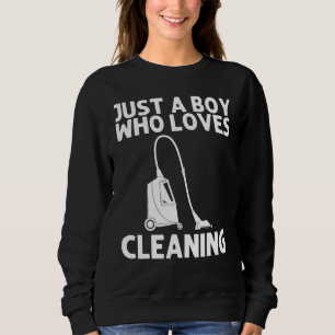 Coole Reinigungskunst für Jungen Kinder Reinigungs Sweatshirt