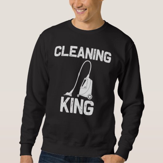 Coole Reinigungstechnik für Männer Frauen Reinigun Sweatshirt (Vorderseite)