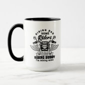 Coole Reit-Vater-Wortkunst Tasse (Links)