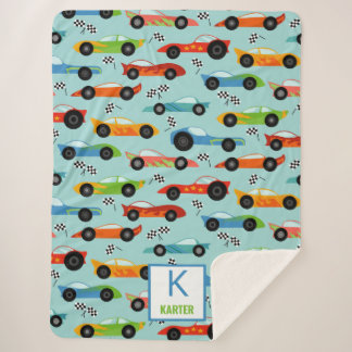 Coole Rennwagen Personalisiert Kinder Sherpadecke