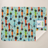 Coole Rennwagen Personalisiert Kinder Sherpadecke (Vorderseite (Horizontal))