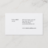 Coole Reparatur von Auto Automobil Visitenkarte (Rückseite)